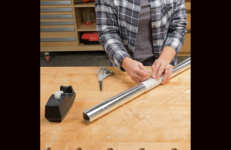 Wrapping paper sleeve