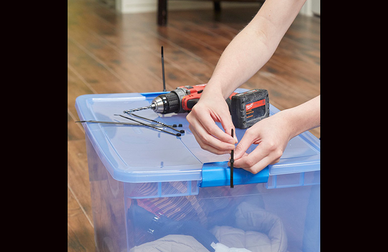 Secure bins