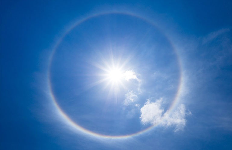 Sun halos