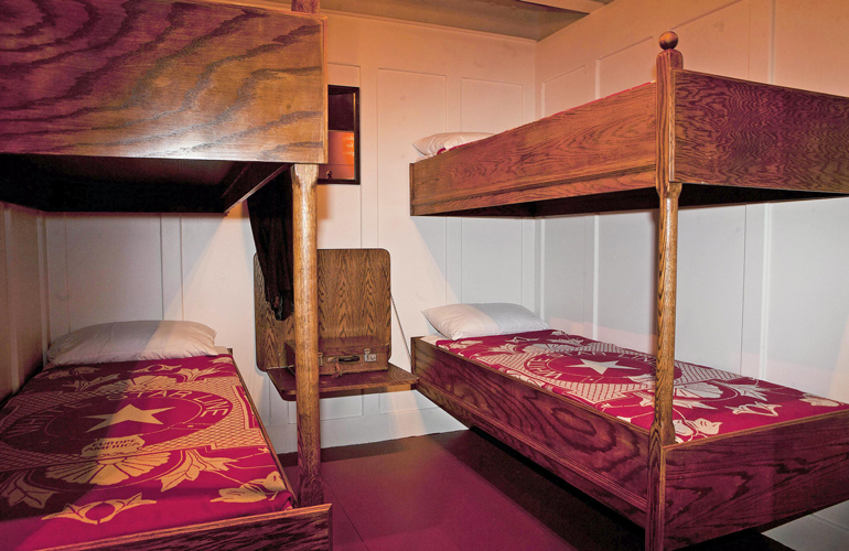 Bunking in third class