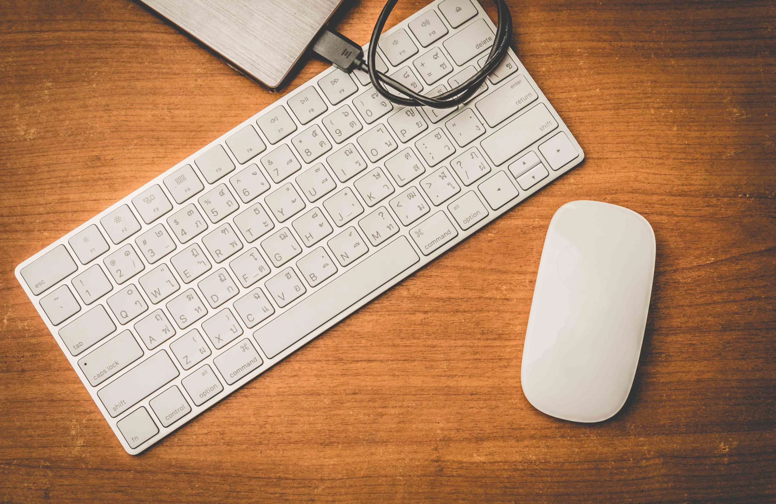 Use an external keyboard and wrist support pad