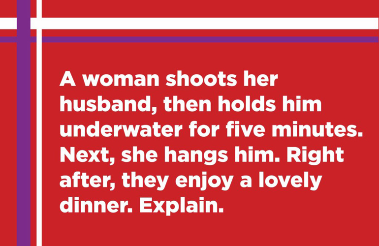 Riddle: Violent delights