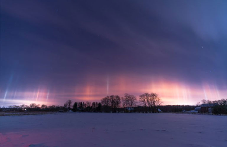 Llght pillars
