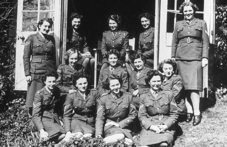 She served in World War II