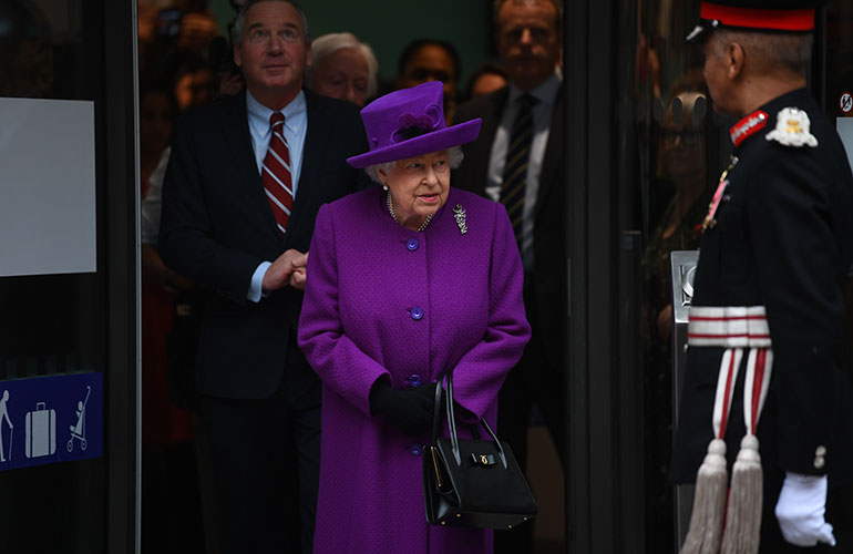 Her iconic handbag holds some secrets