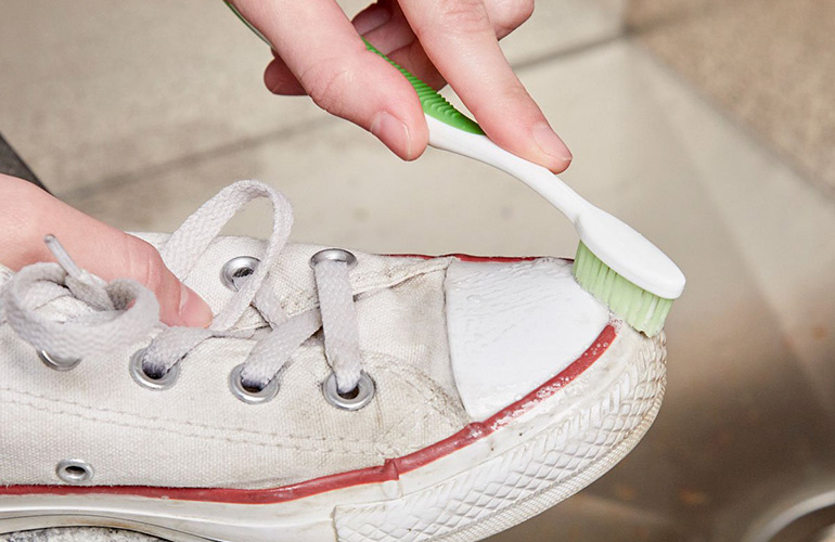 Clean your sneakers