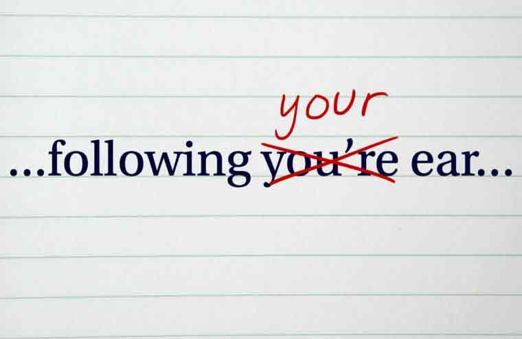 Don't confuse your and you're