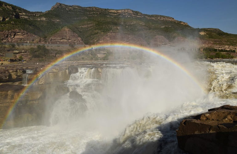 A rainbow in China