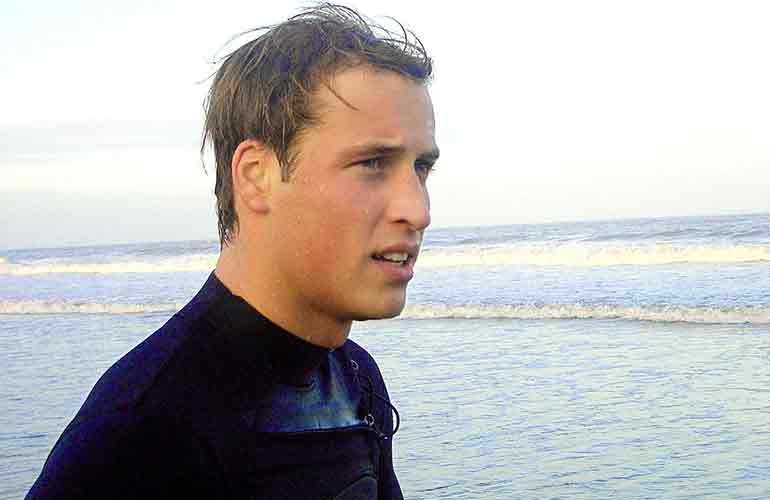He’s a surfer