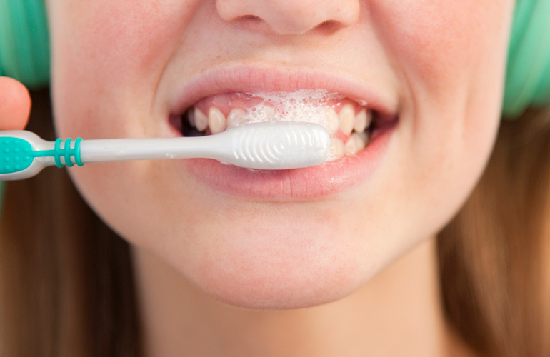 It’s the way you brush your teeth