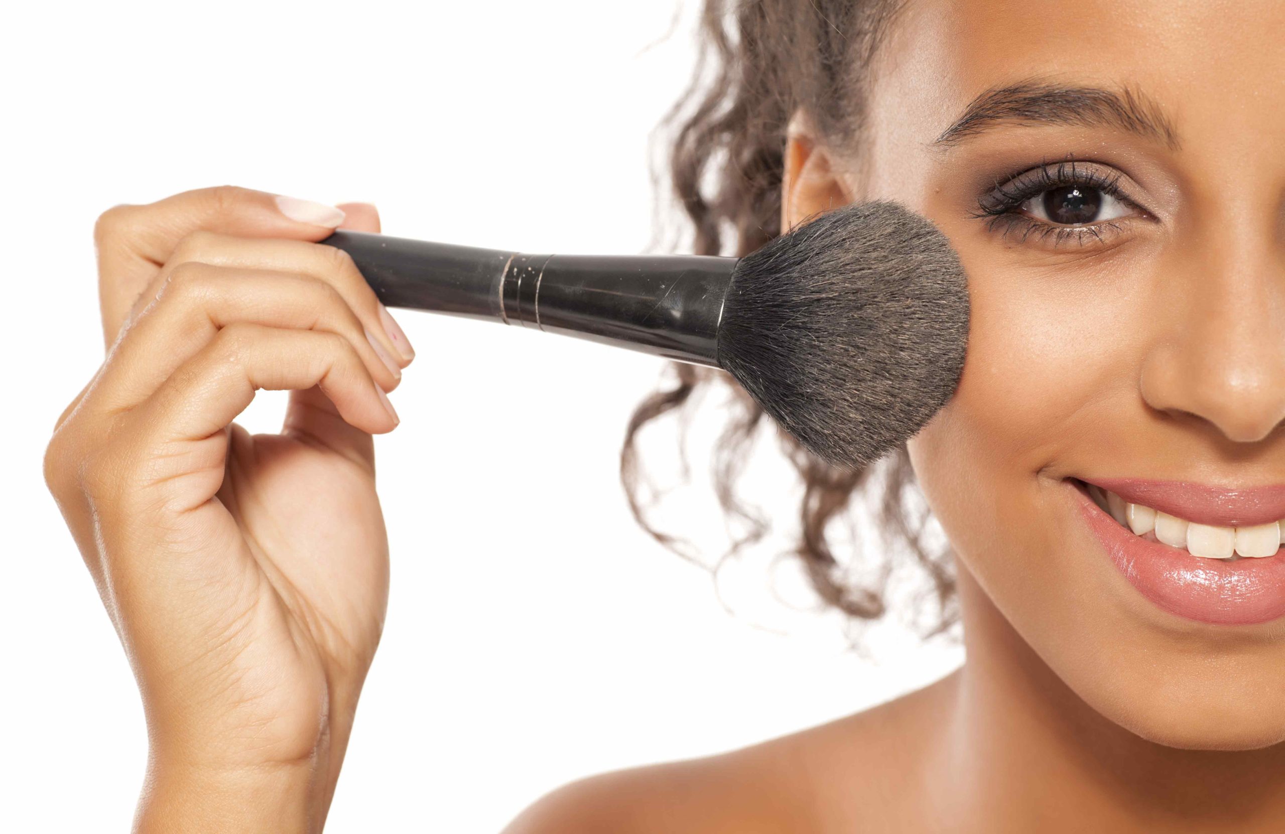 Apply blush correctly