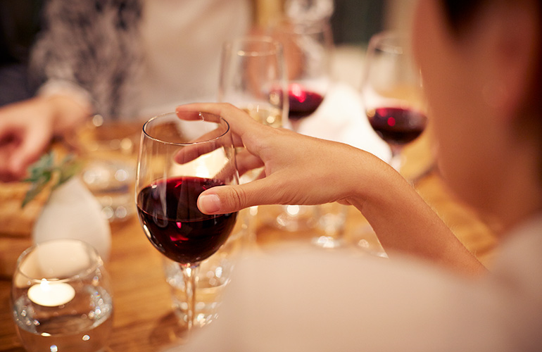 Drink less alcohol