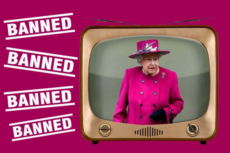 The Queen can ban humour