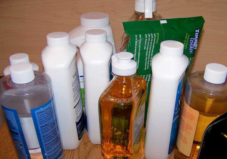 Buying more cleaning products