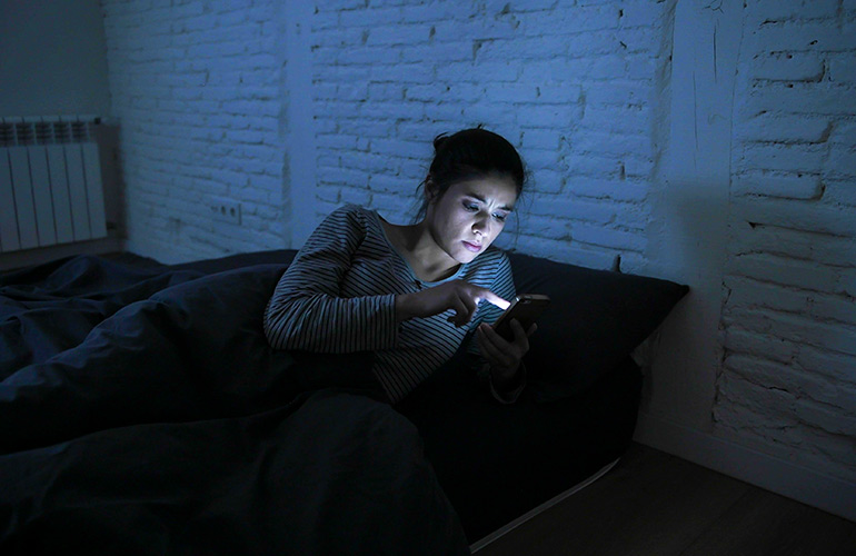 You clicked a weird link in a text