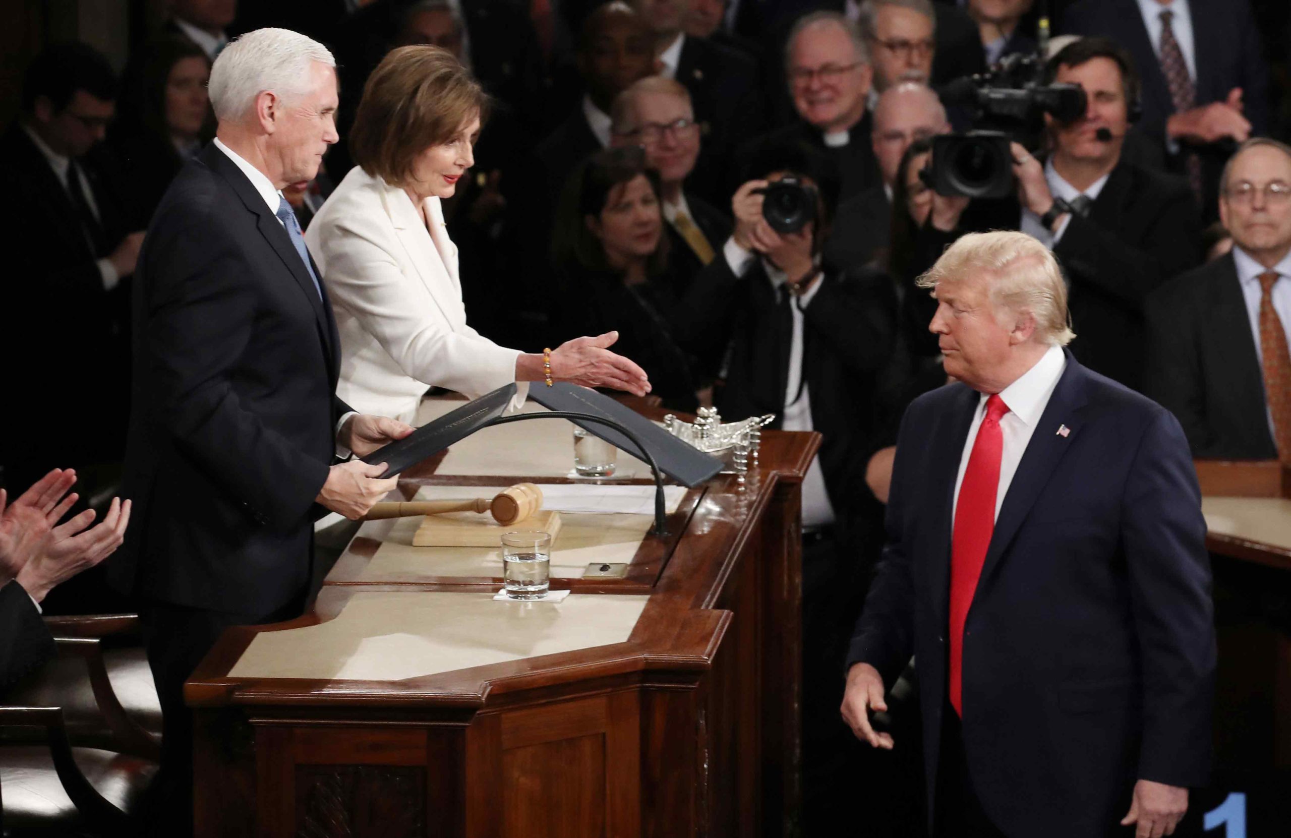 The handshake that never happened