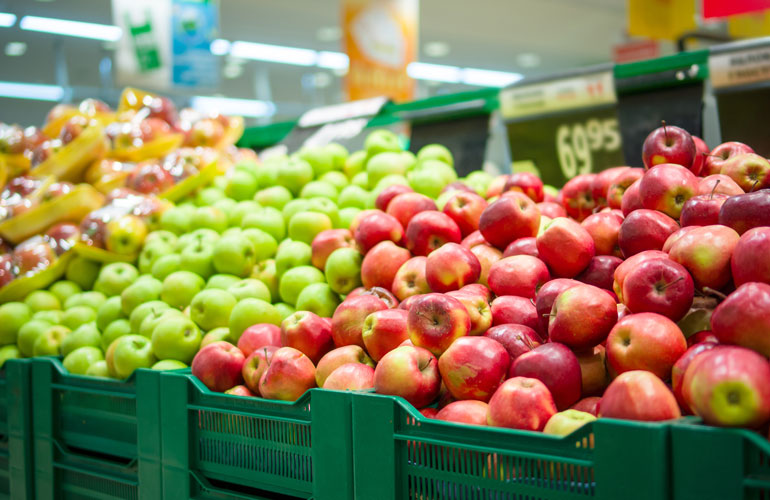 Avoid peeling apples and apricots