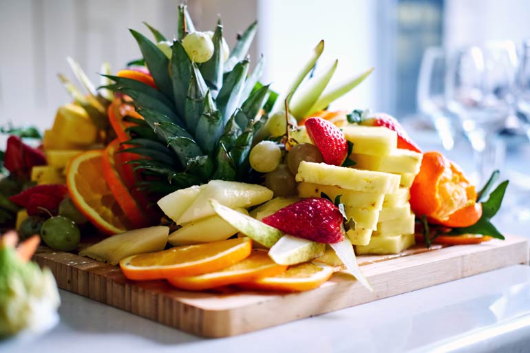 Eat fruits and vegetables