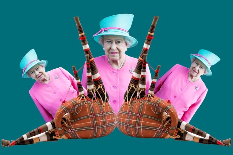 A bagpipe morning