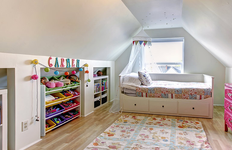 Multifunctional furniture makes the most of a small space