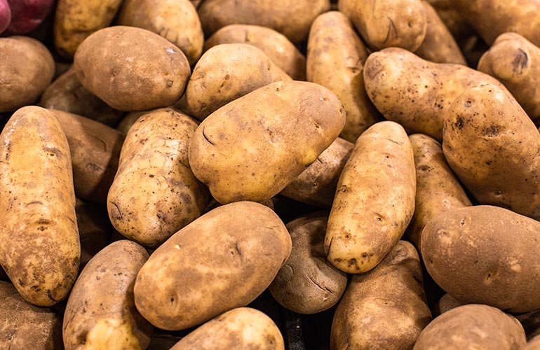 Avoid peeling potatoes