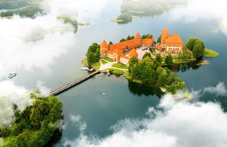 Trakai Island Castle, Lithuania