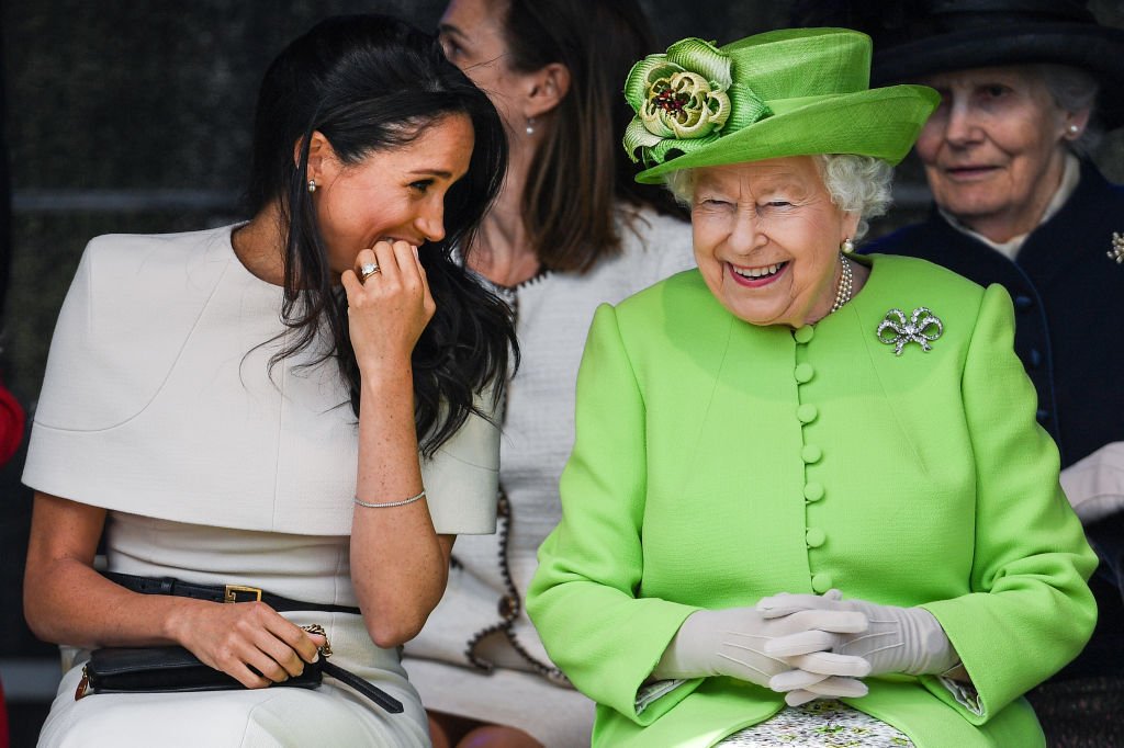 Laughing with Meghan