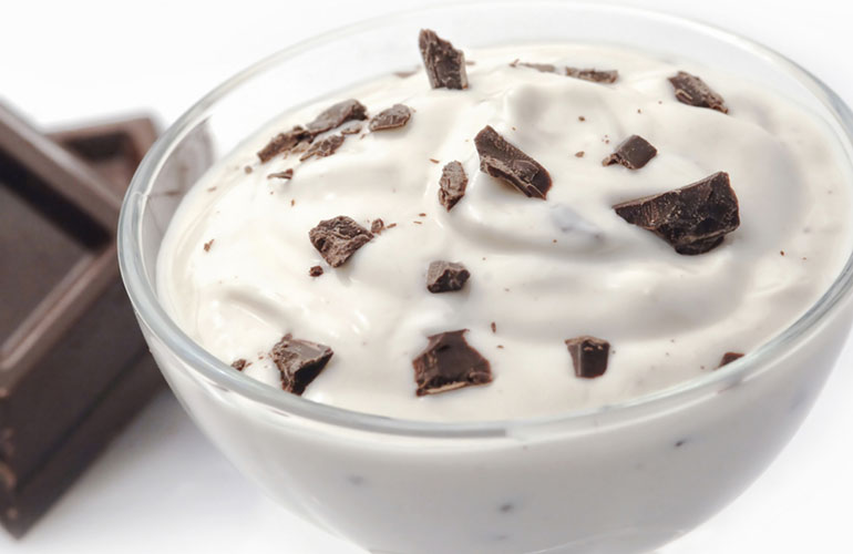 Add dark chocolate to the mix