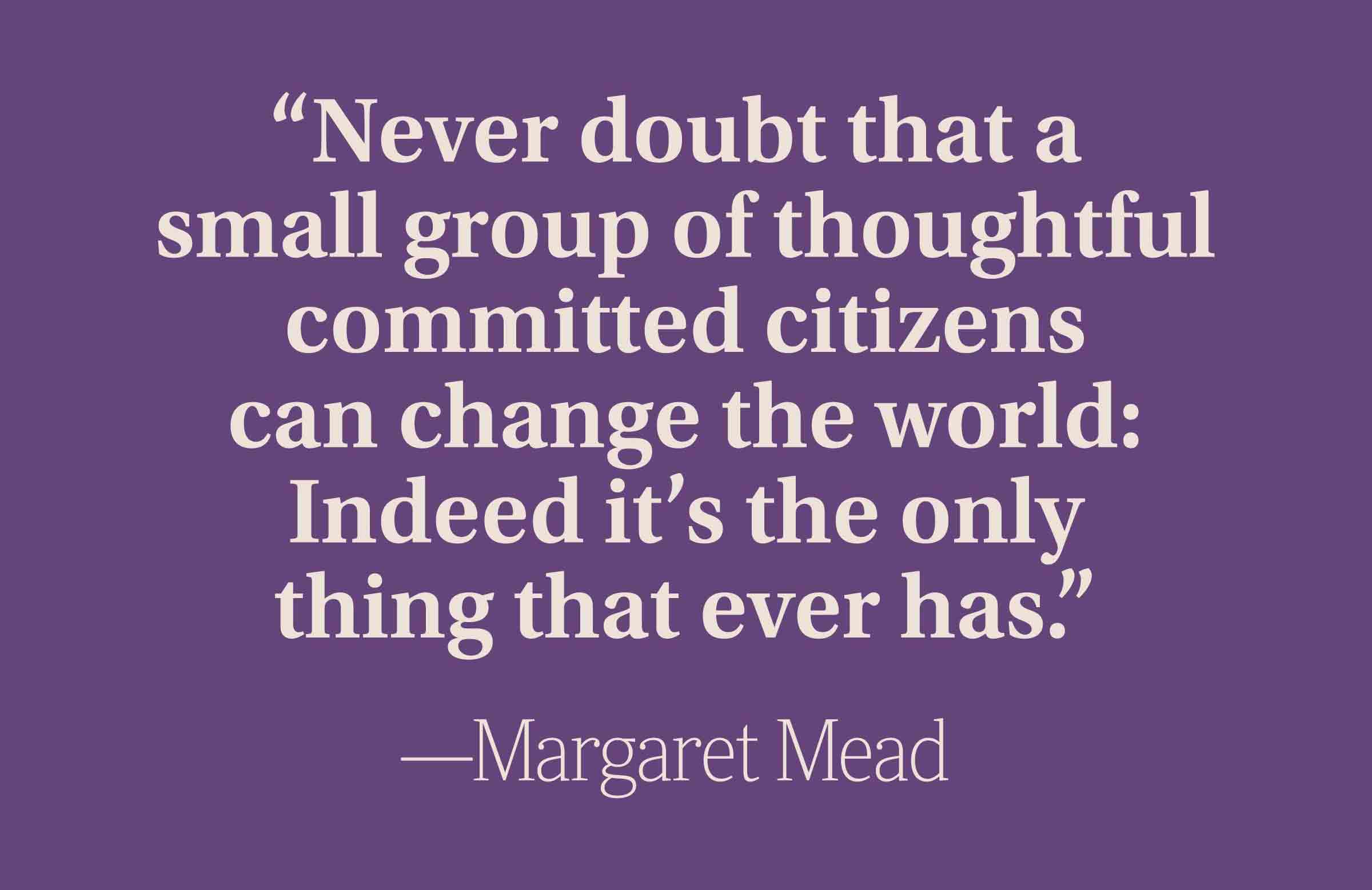 Committed citizens