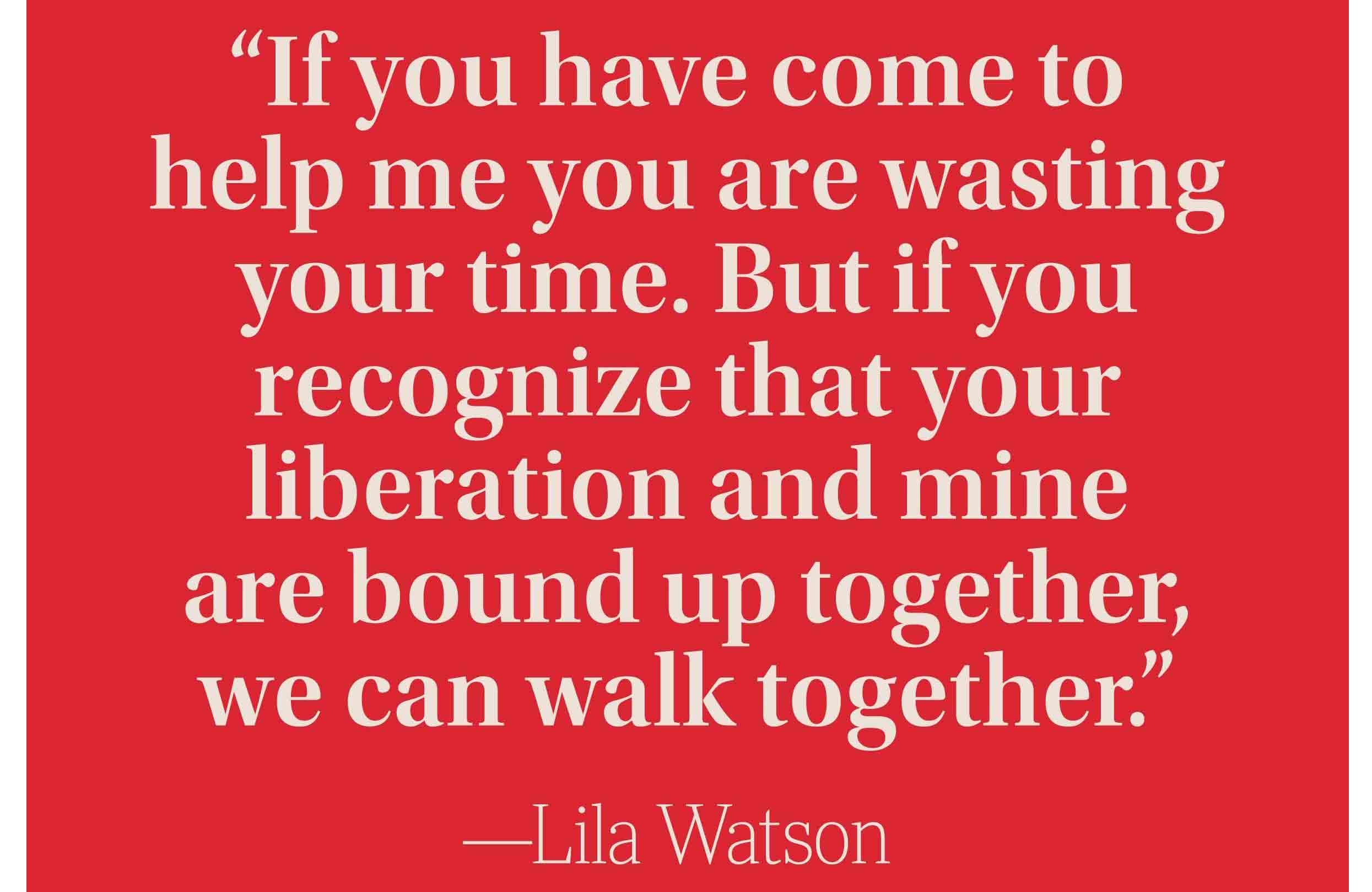 Walk together