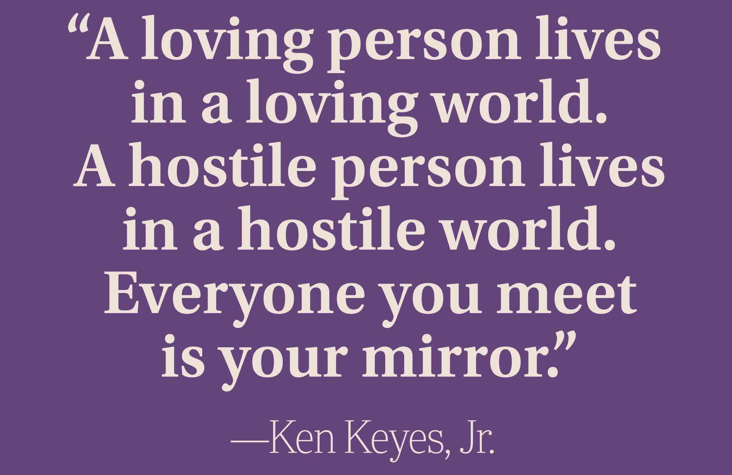 A loving person