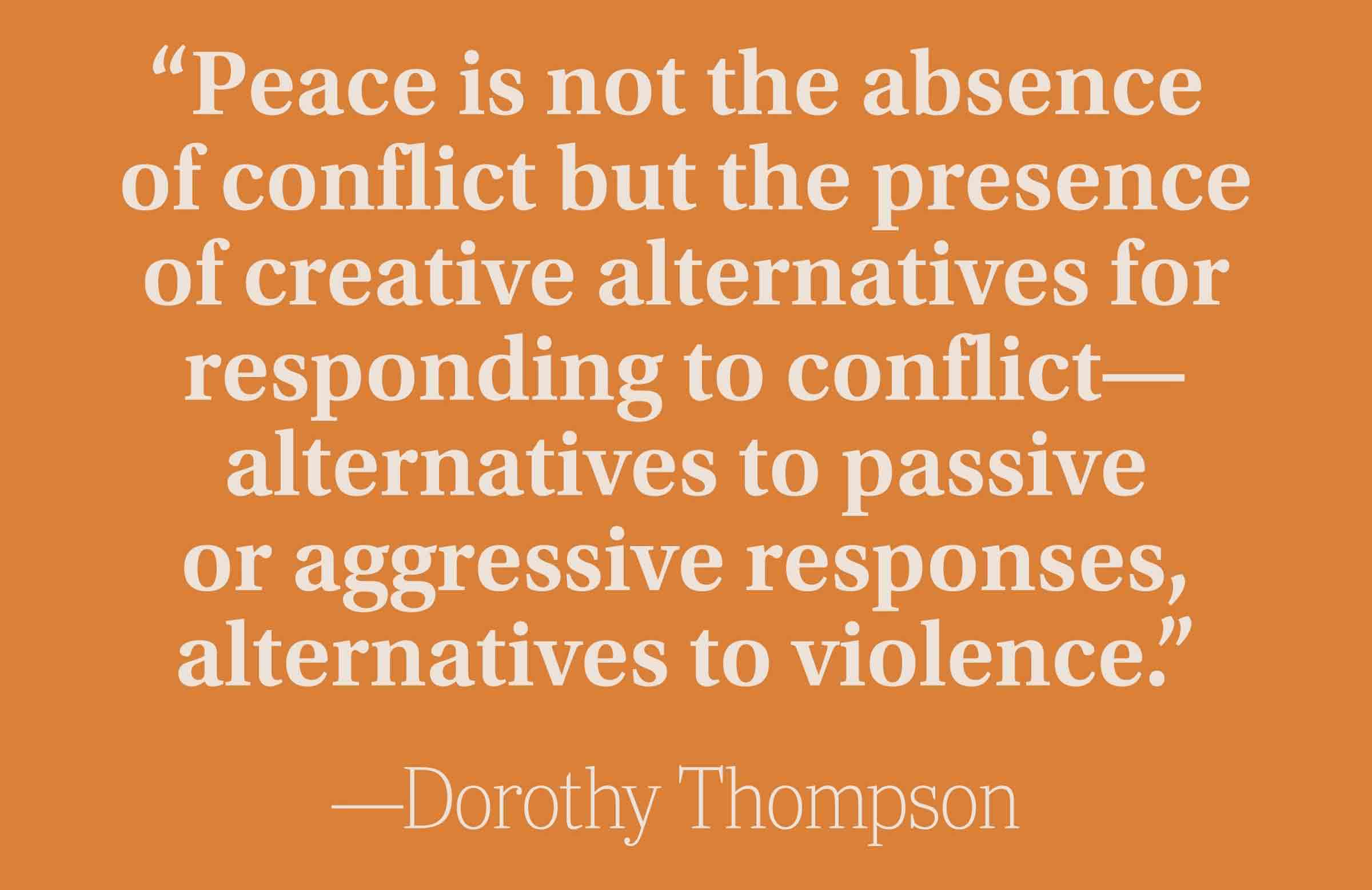 Creative alternatives