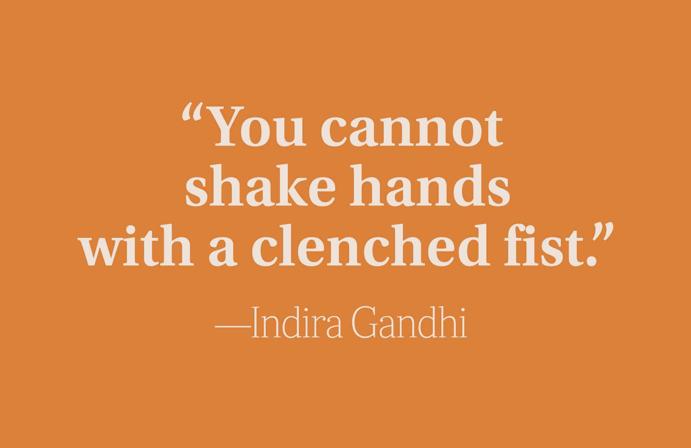 Shake hands