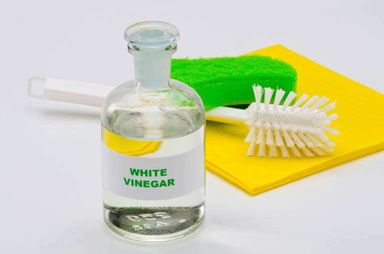 Vinegar is your friend