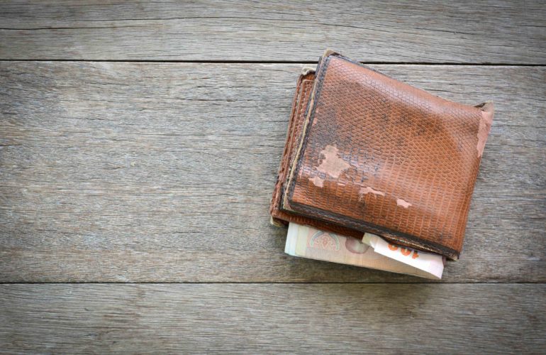 Letter in the wallet