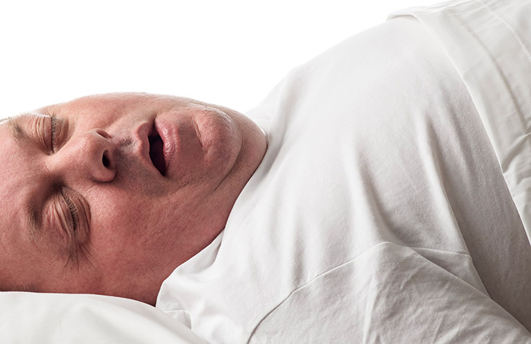 You’re tired because… you have sleep apnoea