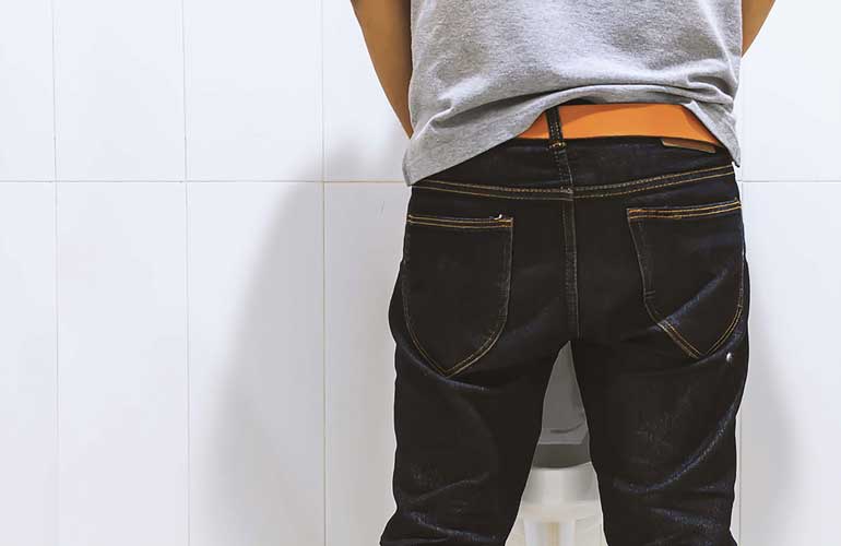 Difficulty urinating