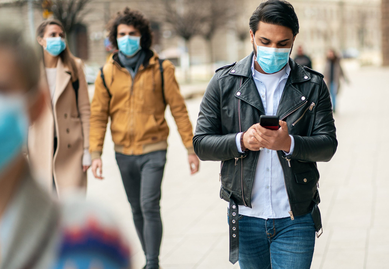 Coronavirus stats are lower where masks are required