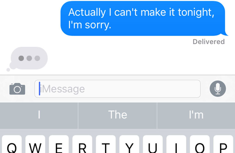 You edit mid-text