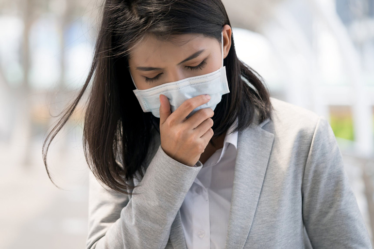 Masks prevent transmission from people who don’t know they’re sick