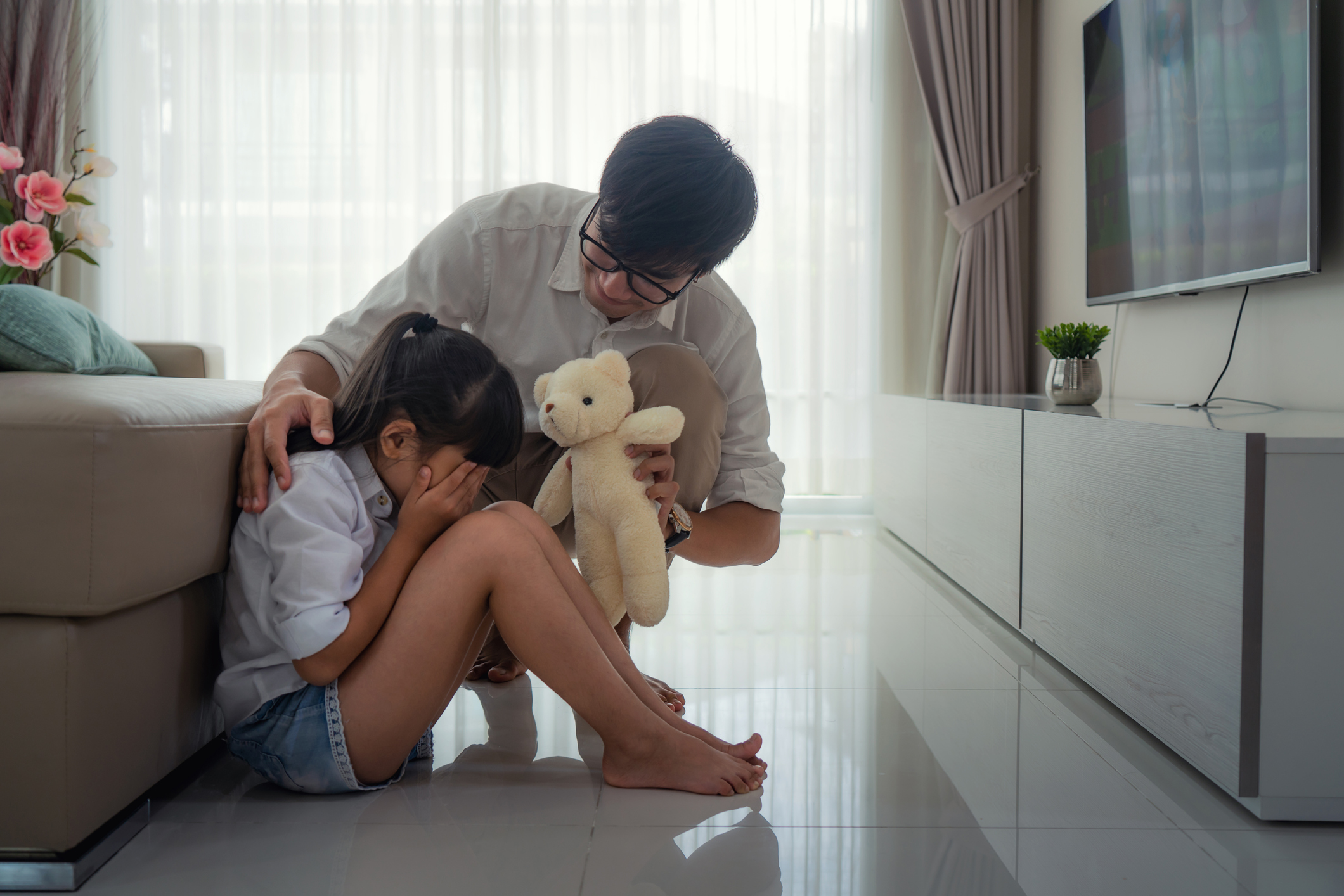 Your child doesn’t want to be comforted