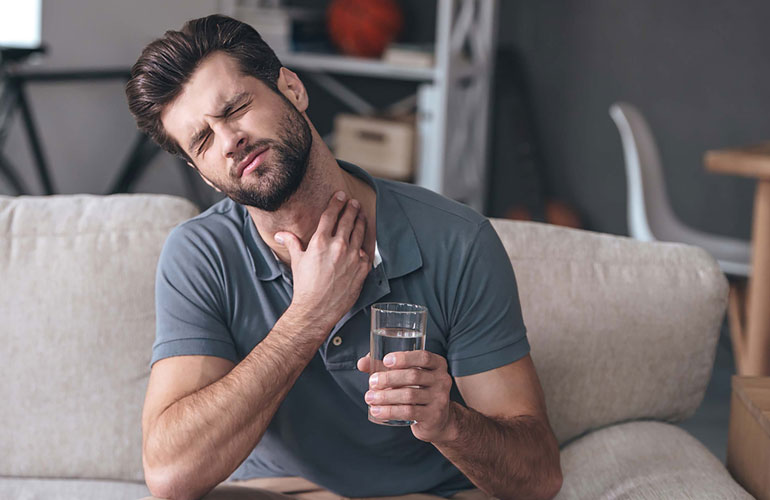 Difficulty swallowing