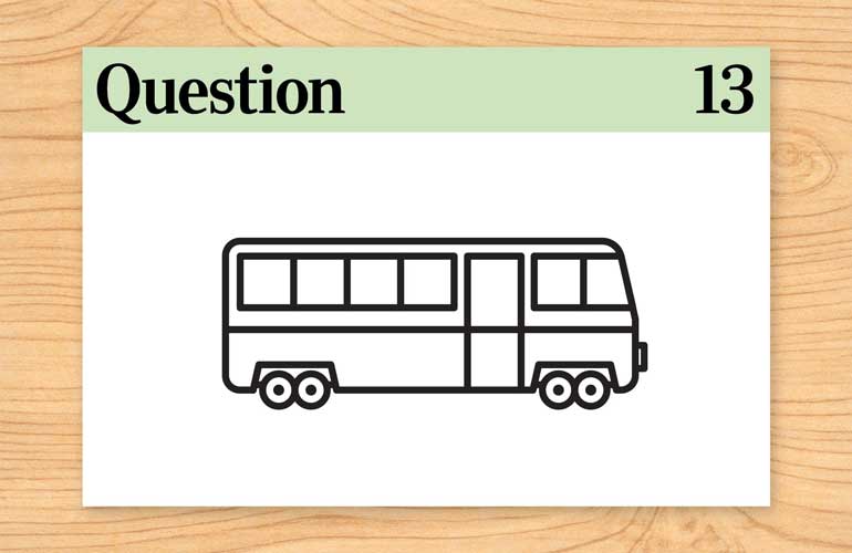 The city bus