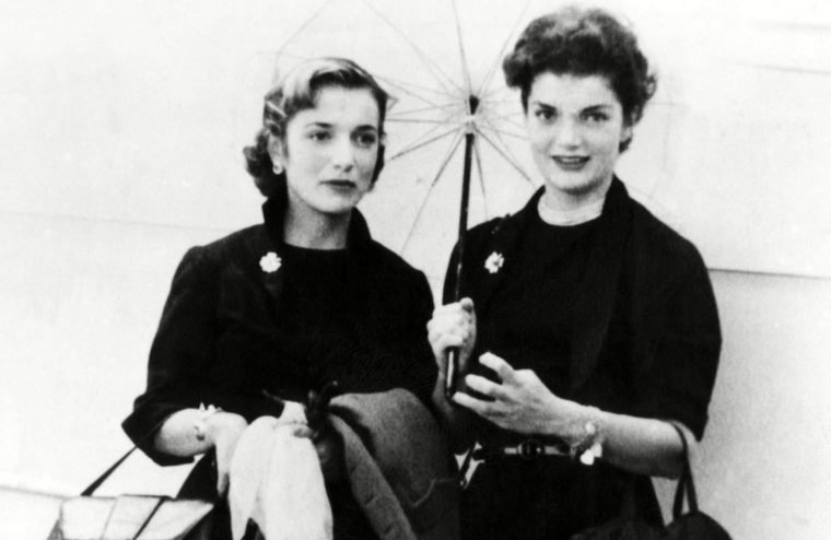 Lee Radziwell and Jackie Kennedy