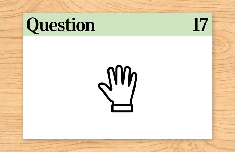Five fingers