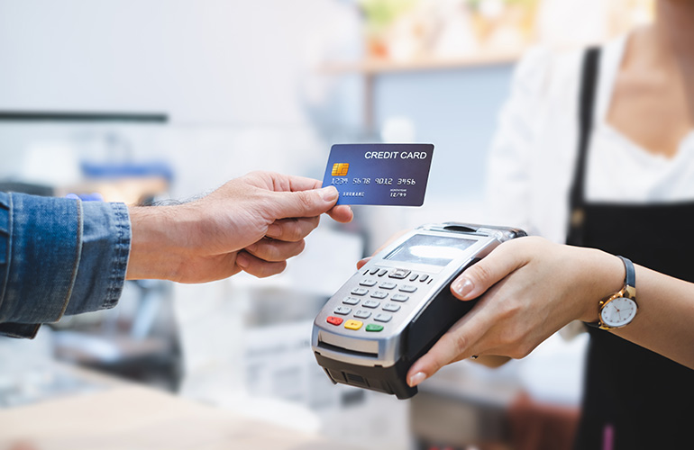 Put away the credit card