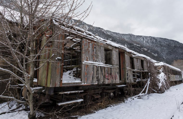 A train derailment ended an era