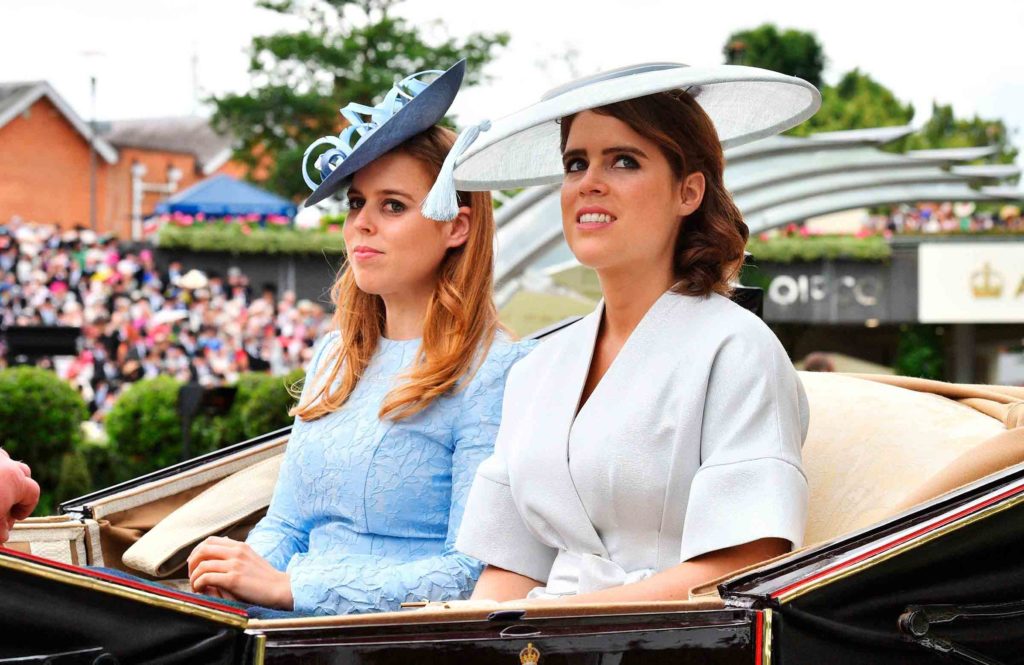 Beatrice and Eugenie love their holidays