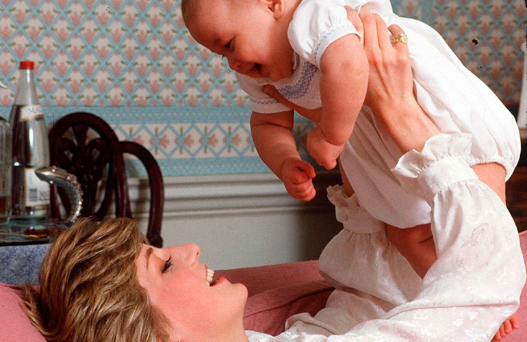 Unabashed happiness as a mother