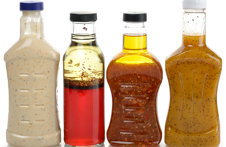 Light salad dressings